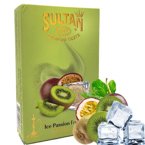 Тютюн Sultan Ice Passion Fruit Kiwi (Маракуйя Ківі Лід) 50 гр