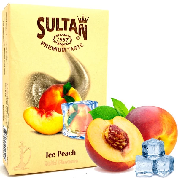 Тютюн Sultan Ice Peach (Персик Лід) 50 гр