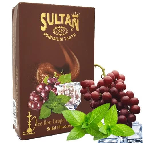 Тютюн Sultan Ice Red Grape Issabela (Виноград Ізабелла Лід) 50 гр