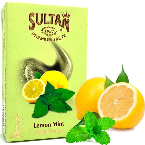 Тютюн Sultan Lemon Mint (Лимон М'ята) 50 гр