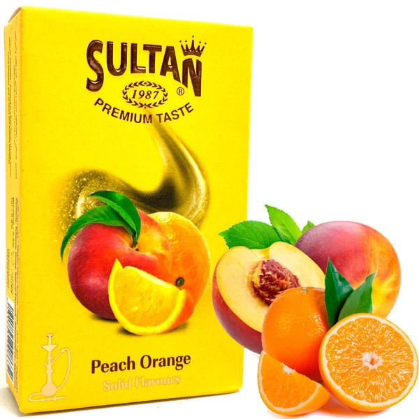 Тютюн Sultan Peach Orange (Персик Апельсин) 50 гр