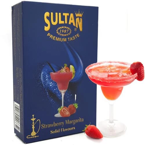 Тютюн Sultan Strawberry Margarita (Маргарита Полуниця) 50 гр