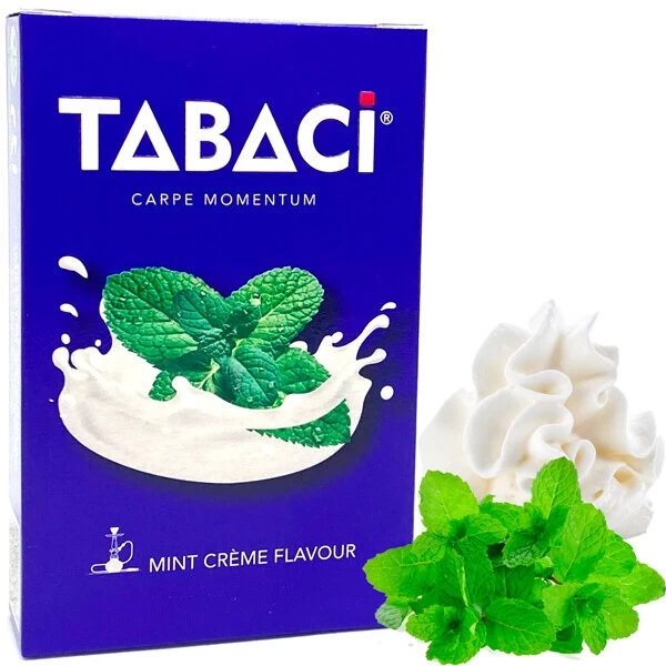 Тютюн Tabaci Mint Creme (М'ята Вершки) 50гр