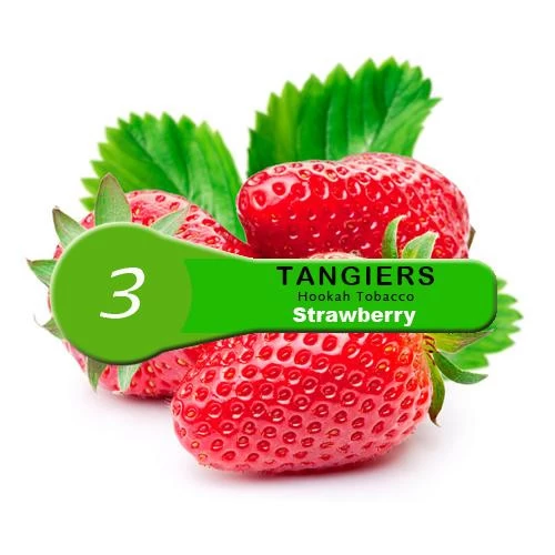 Тютюн Tangiers Birquq Strawberry 3 (Полуниця) 250гр