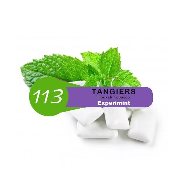 Тютюн Tangiers Burley Experimint 113 (М'ята Жуйка) 50гр