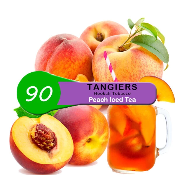 Тютюн Tangiers Burley Peach Iced Tea 90 (Персик Чай Лід) 50гр