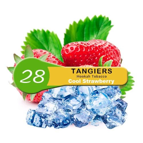 Тютюн Tangiers Noir Cool Strawberry 28 (Кул Полуниця) 250 гр