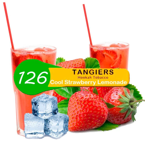 Тютюн Tangiers Noir Strawberry Lemonade 126 (Полуниця Лимонад) 250 гр