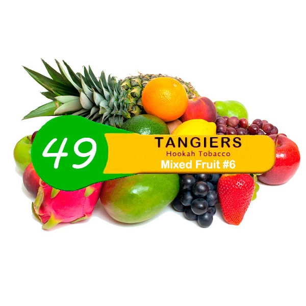 Тютюн Tangiers Noir Mixed Fruit # 6 49 (Фруктовий Мікс) 100гр