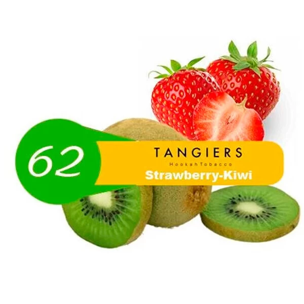 Тютюн Tangiers Noir Strawberry-Kiwi 62 (Полуниця-Ківі) 100гр