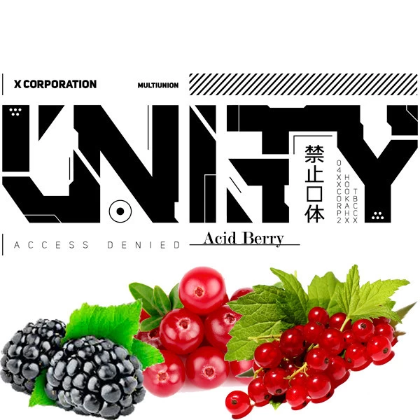 Тютюн Unity Urban Collection Acid Berry (Ейсід Ягода) 100 гр