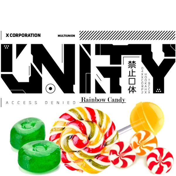 Тютюн Unity Urban Collection Rainbow Candy (Рейнбоу Цукерки) 100 гр