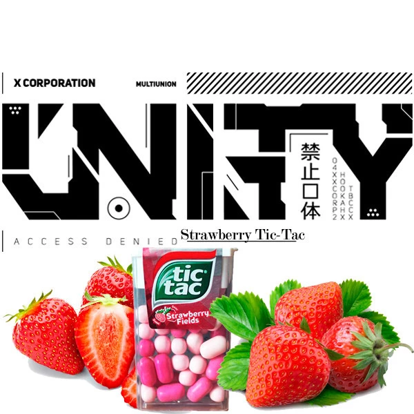 Табак Unity Urban Collection Strawberry Tic-Tac (Клубничный Тик-Так) 100 гр