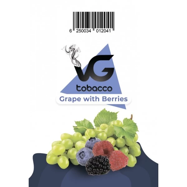 Тютюн Virginia Gold Tobacco Grape with Berries (Виноград Ягоди) 50 гр