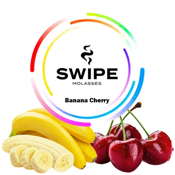 Безникотиновая смесь Swipe Banana Cherry (Банан Вишня) 100 гр