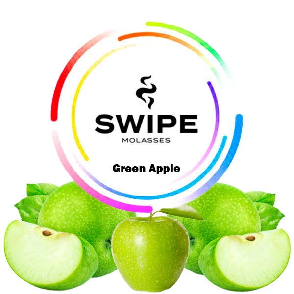 Безнікотинова суміш Swipe Green Apple (Зелене Яблуко) 100 гр