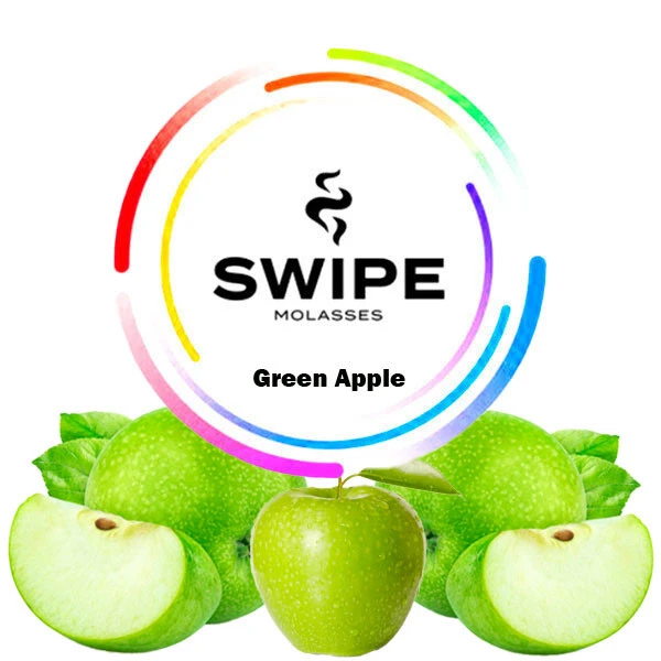 Безникотиновая смесь Swipe Green Apple (Зеленое Яблоко) 250 гр