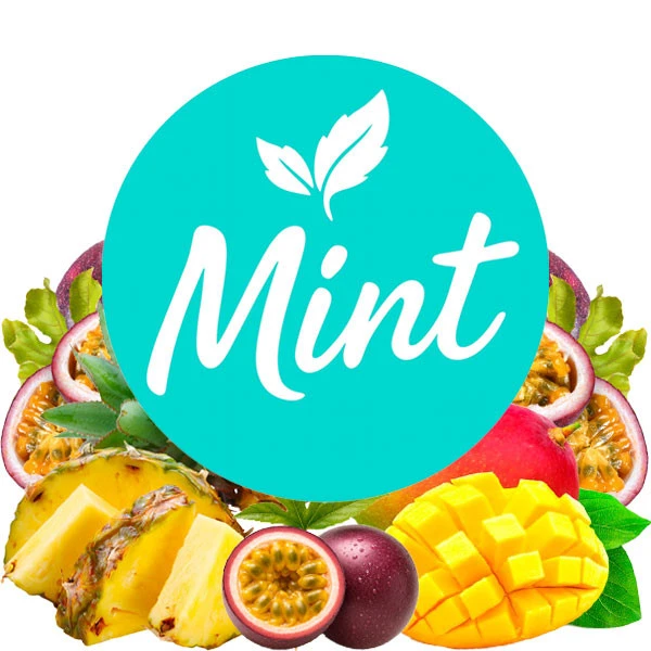 Безнікотинова суміш Mint Ананас Манго-Маракуя 50 гр