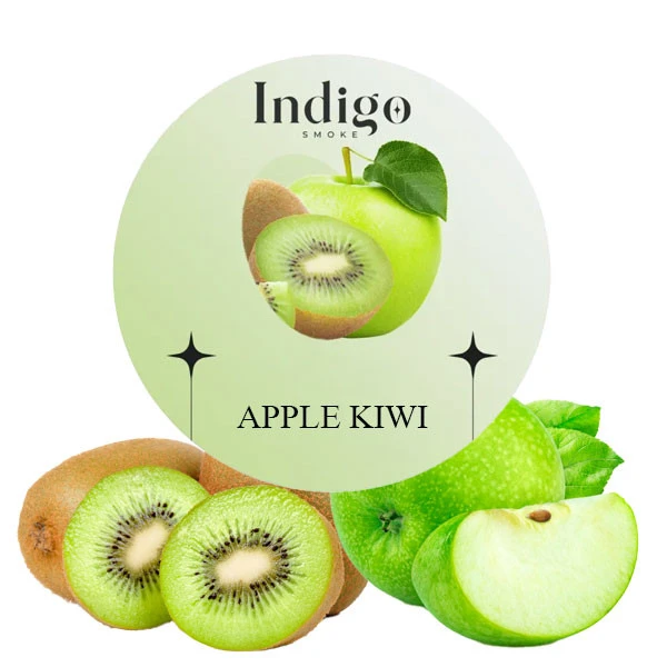 Безтютюнова Суміш IndiGo Apple Kiwi (Яблуко Ківі) 100 гр