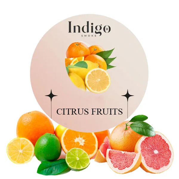 Безтютюнова суміш IndiGo Citrus Fruits (Цитрус Фрутс) 100 гр