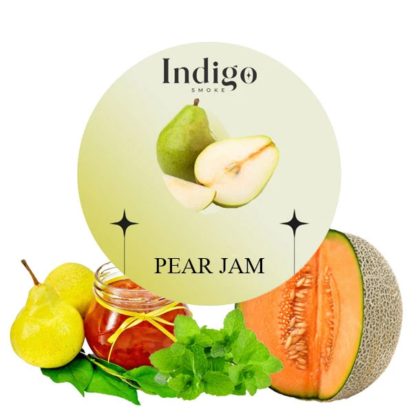 Безтютюнова Суміш IndiGo Pear Jam (Груша Джем) 100 гр