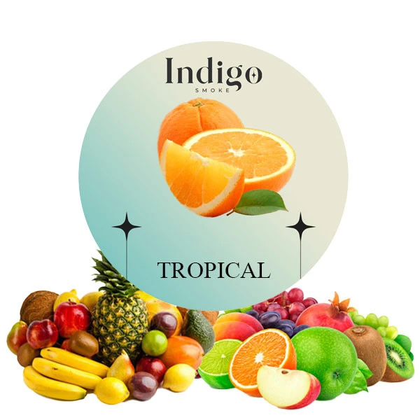 Безтютюнова Суміш IndiGo Tropical (Тропікал) 100 гр