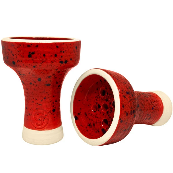 Чашка глиняна GrynBowls Killer Glaze (Червоний з білим) Чашка глиняна GrynBowls Killer Glaze (Червоний з білим)