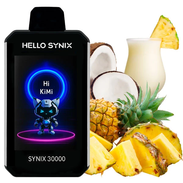 Електронні сигарети Hello Synix Pina Colada (Піна Колада) (30000 Затяжок)