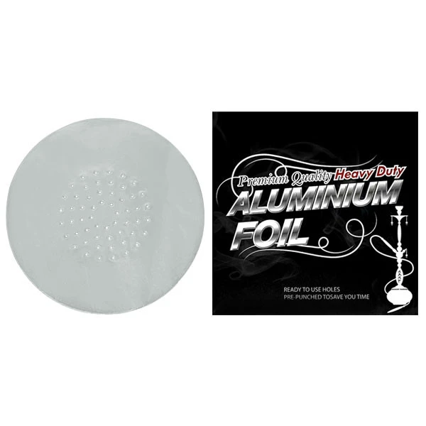 Фольга для кальяна нарезная Aluminium (Серебристый)