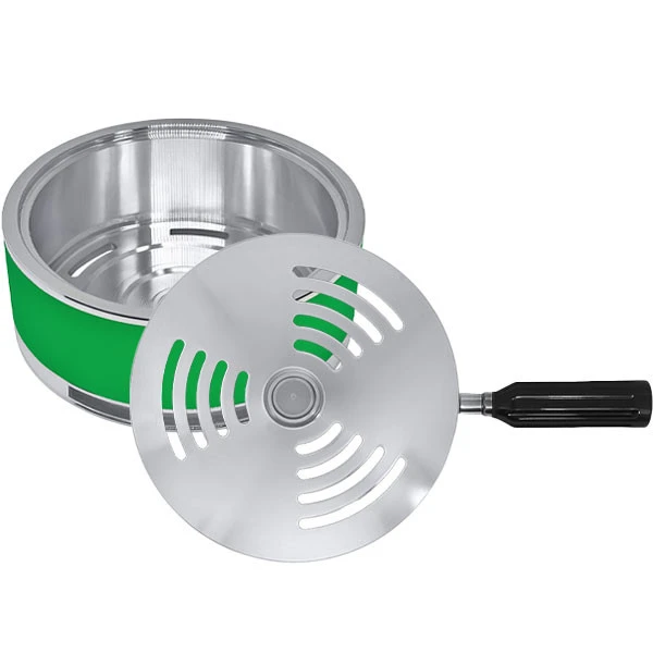 Калауд на 1 ручку Razer Silvery Green (Сріблястий з зеленим)