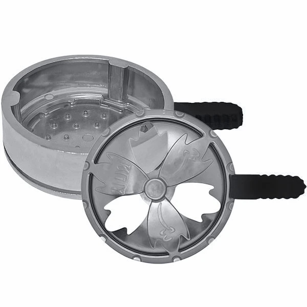 Калауд на 2 ручки Amy Deluxe Replika (Сріблястий)