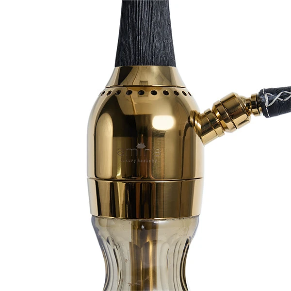 Кальян AMY AMIRS Indi Wood BK-GD-BK V3.0 (Черный)