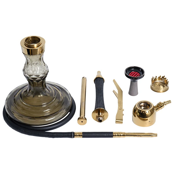 Кальян AMY AMIRS Indi Wood BK-GD-BK V3.0 (Черный)