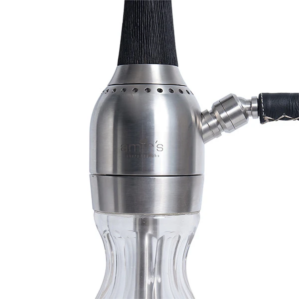 Кальян AMY AMIRS Indi Wood BK-SV-TR V3.0 (Прозрачный)