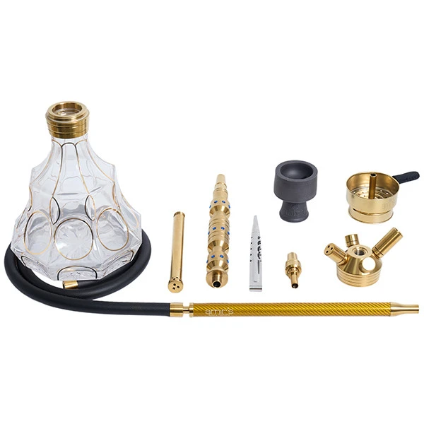 Кальян AMY AMIRS Luxury Hookahs 901 TGD.BU-TRGD (Золотой)
