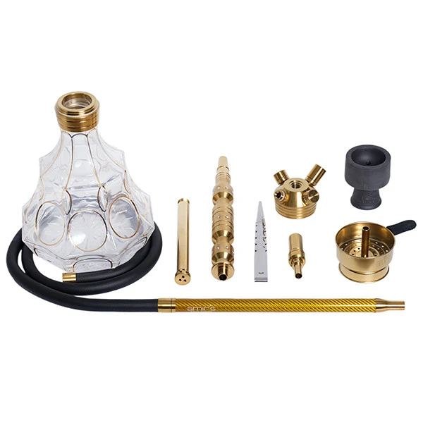 Кальян AMY AMIRS Luxury Hookahs 901 TGD.TR-TRGD (Золотой)