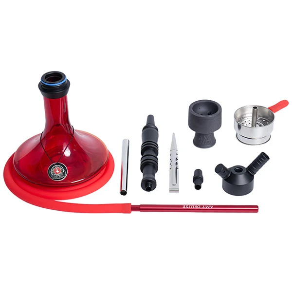 Кальян AMY Deluxe 069.02 PSMBK-RD (Червоний)