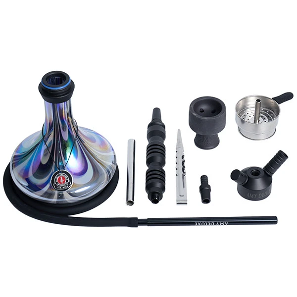 Кальян AMY Deluxe 073.02 PSMBK-BK (Черный)