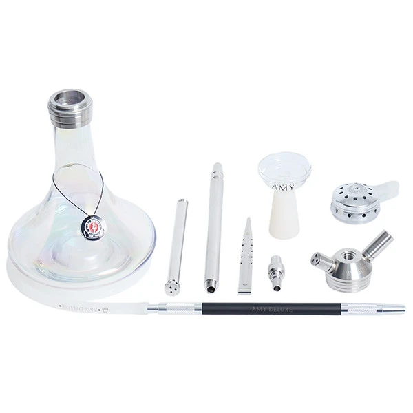 Кальян AMY Deluxe SS09R-TR (Прозрачный)