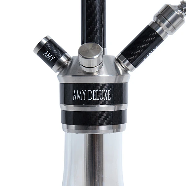 Кальян AMY Deluxe SS21.02R BK-TR (Прозрачный)