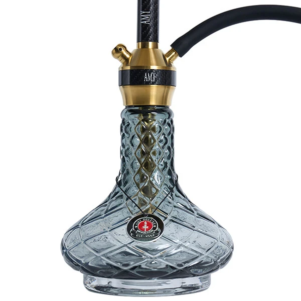 Кальян AMY Deluxe SS32.02 GD.BK-BK (Черный)