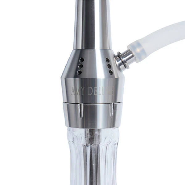 Кальян AMY Deluxe SS35.02 S.S-TR (Прозрачный)