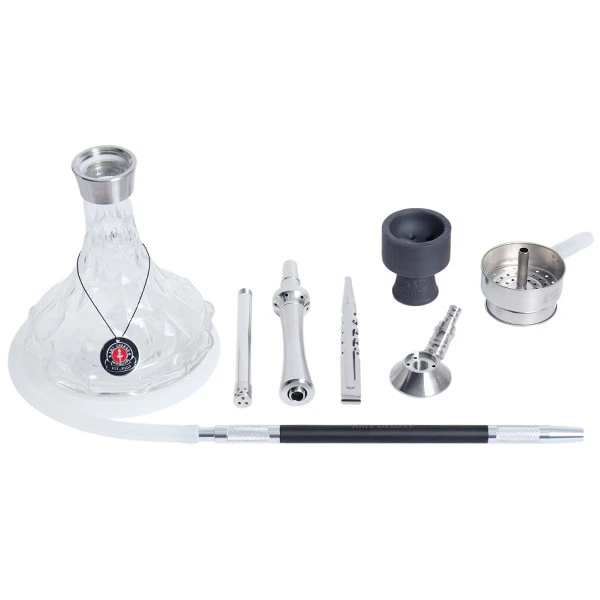 Кальян AMY Deluxe SS38.02 S.S-TR (Прозрачный)