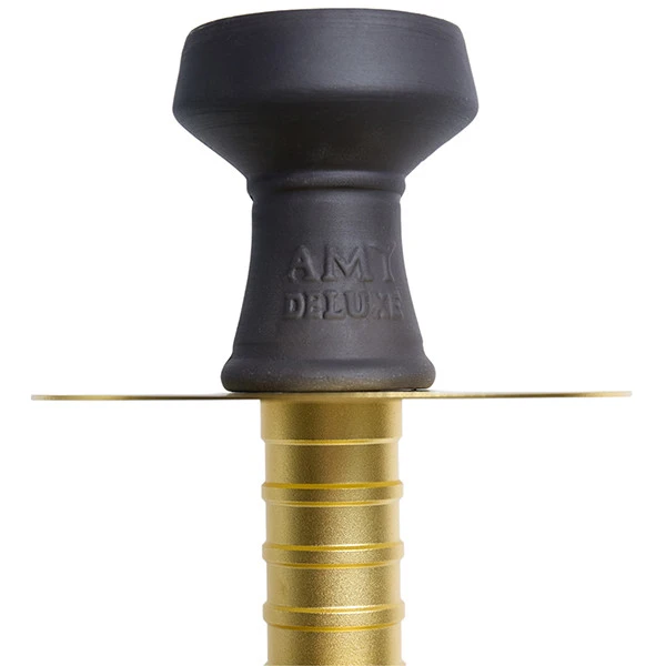 Кальян AMY Deluxe Tube 1300 GD-TR (Прозрачный)