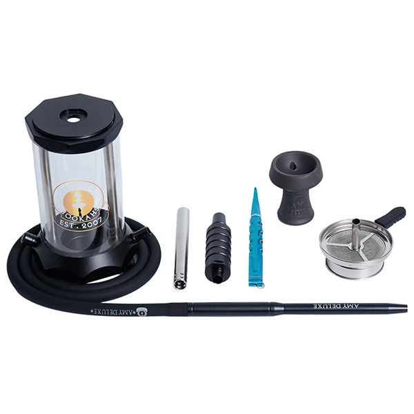 Кальян AMY Deluxe Tube 1300 PSMBK-TR (Черный)