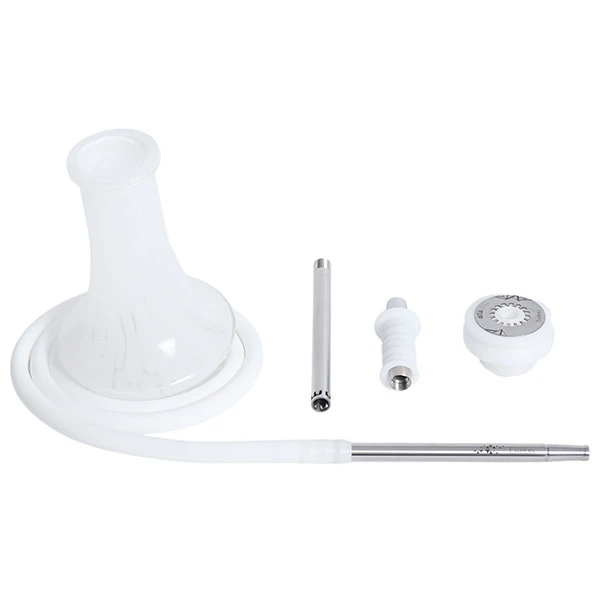 Кальян Embery Flip Silver-Snow (Белый с серебристым)