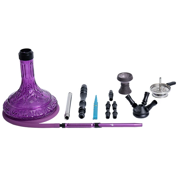 Кальян Jookah Aluriium Black Purple 0.5 (Фиолетовый)