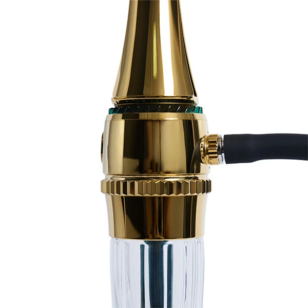 Кальян Maxx Royal Emerald Gold (Золотий зі смарагдовим)