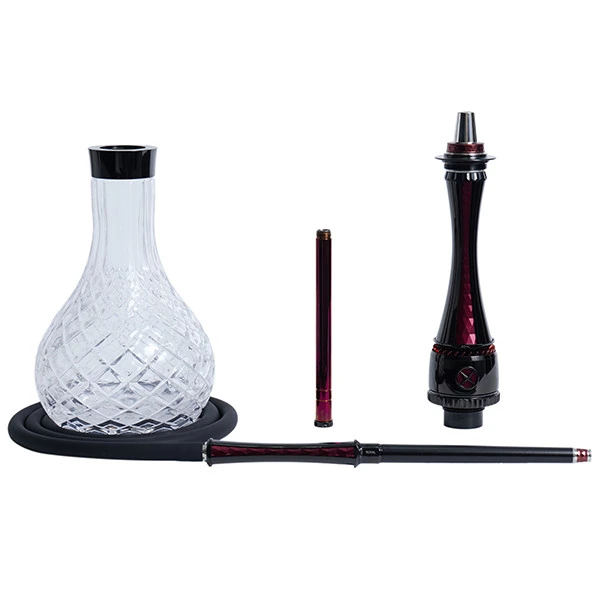 Кальян Maxx Royal Ruby Black (Чорний з червоним)