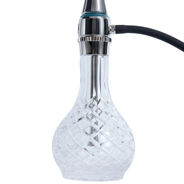 Кальян Maxx Royal Sealight (Сріблястий з блакитним)